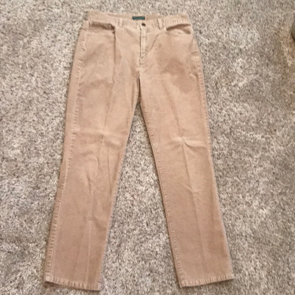 Ralph Lauren corduroy pants sz 12 euc